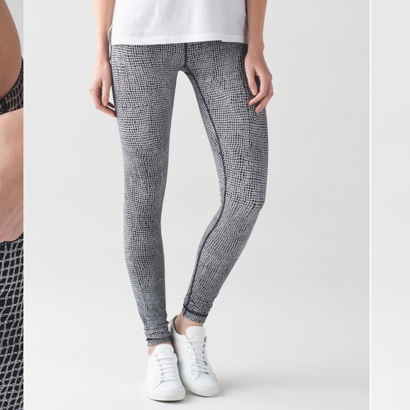 Lululemon Wunder Under Pant lll in Fall Net sz: 10 - Picture 2 of 11